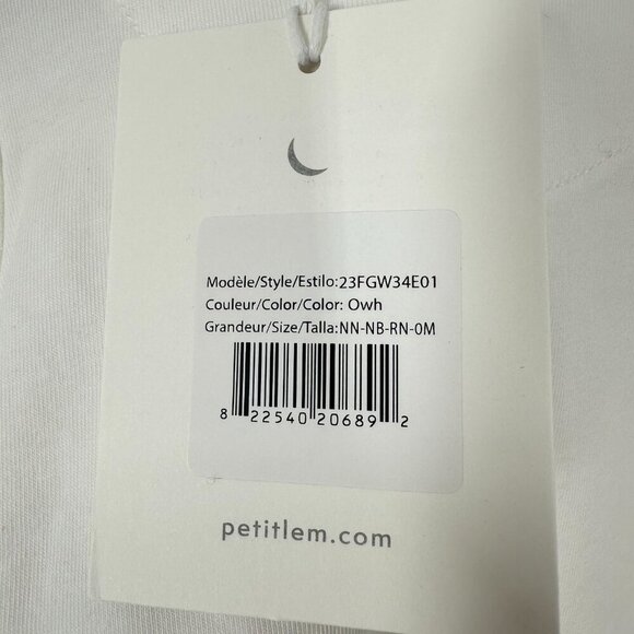 Firsts by Petit Lem Newborn Fall Pumpkin Cozy First Halloween Longsleeve NWT - Picture 4 of 6